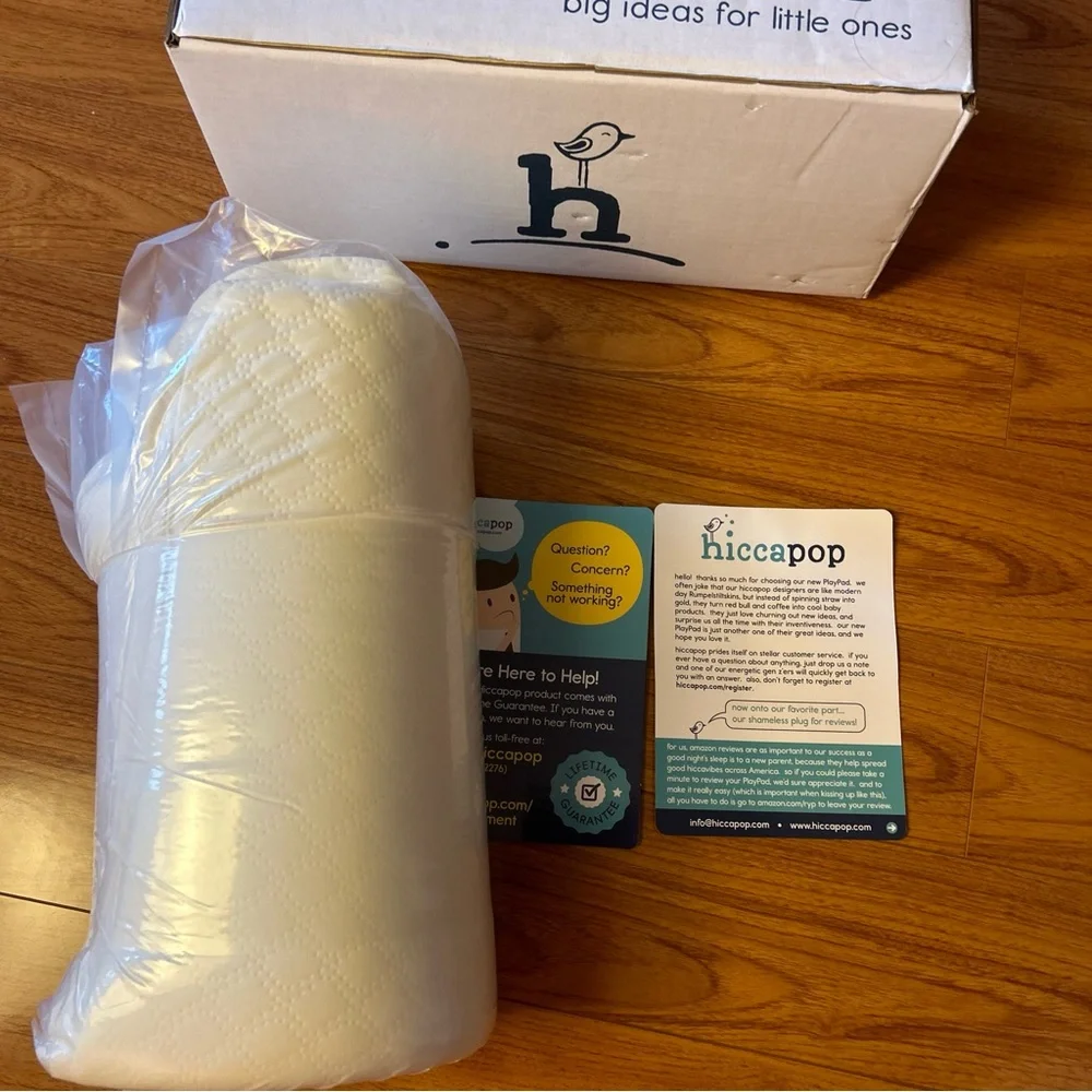 COPY - Hiccapop Play Mattress Pad For Playpens 38”x26”“ Brand New(open Box)